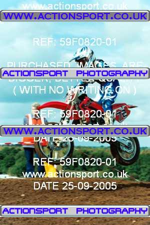 Photo: 59F0820-01 ActionSport Photography 25/09/2005 Portsmouth MXC - Culham _4_SW85s #72