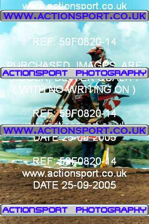 Photo: 59F0820-14 ActionSport Photography 25/09/2005 Portsmouth MXC - Culham _4_SW85s #1