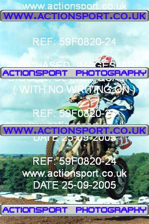 Photo: 59F0820-24 ActionSport Photography 25/09/2005 Portsmouth MXC - Culham _4_SW85s #17