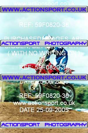 Photo: 59F0820-36 ActionSport Photography 25/09/2005 Portsmouth MXC - Culham _4_SW85s #72