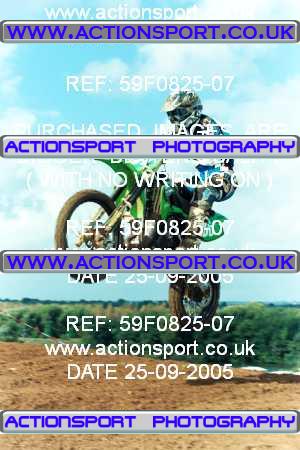 Photo: 59F0825-07 ActionSport Photography 25/09/2005 Portsmouth MXC - Culham _5_BW85s #36