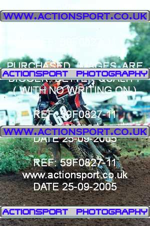 Photo: 59F0827-11 ActionSport Photography 25/09/2005 Portsmouth MXC - Culham _6_VMX #68
