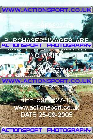 Photo: 59F0827-13 ActionSport Photography 25/09/2005 Portsmouth MXC - Culham _6_VMX #64