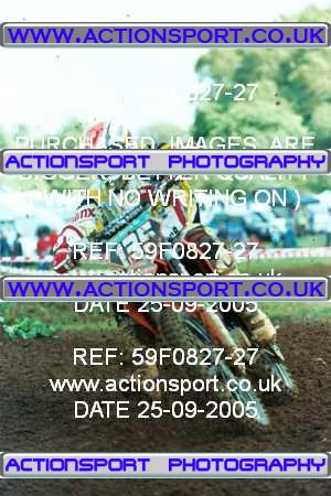 Photo: 59F0827-27 ActionSport Photography 25/09/2005 Portsmouth MXC - Culham _6_VMX #135