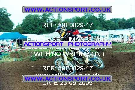 Photo: 59F0829-17 ActionSport Photography 25/09/2005 Portsmouth MXC - Culham _7_AMX #14