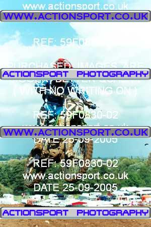 Photo: 59F0830-02 ActionSport Photography 25/09/2005 Portsmouth MXC - Culham _7_AMX #70
