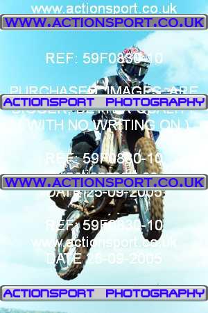 Photo: 59F0830-10 ActionSport Photography 25/09/2005 Portsmouth MXC - Culham _7_AMX #80
