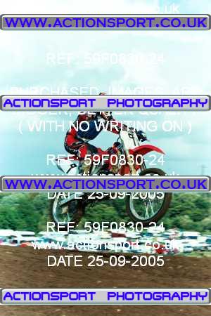 Photo: 59F0830-24 ActionSport Photography 25/09/2005 Portsmouth MXC - Culham _7_AMX #9