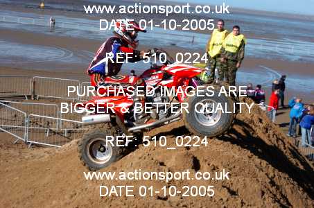 Photo: 510_0224 ActionSport Photography 1,2/10/2005 Weston Beach Race 2005  _2_QuadsSidecars #204