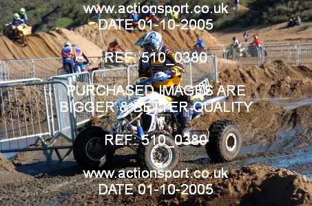 Photo: 510_0380 ActionSport Photography 1,2/10/2005 Weston Beach Race 2005  _2_QuadsSidecars #374