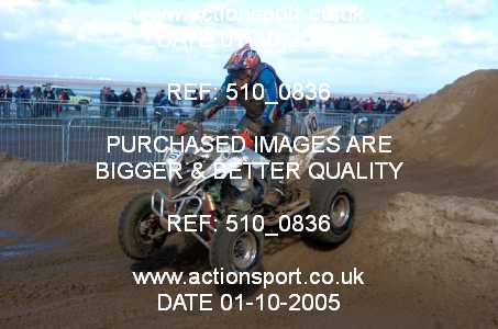 Photo: 510_0836 ActionSport Photography 1,2/10/2005 Weston Beach Race 2005  _2_QuadsSidecars #10