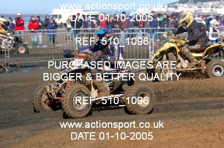 Photo: 510_1096 ActionSport Photography 1,2/10/2005 Weston Beach Race 2005  _2_QuadsSidecars #189