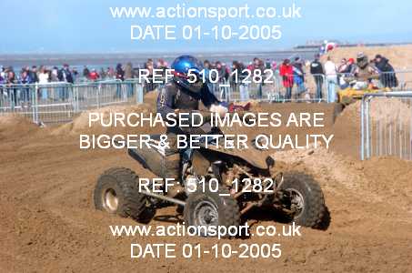 Photo: 510_1282 ActionSport Photography 1,2/10/2005 Weston Beach Race 2005  _2_QuadsSidecars #189