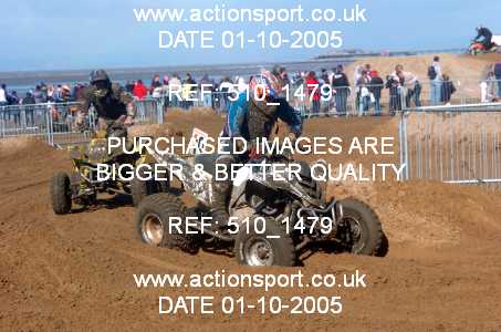 Photo: 510_1479 ActionSport Photography 1,2/10/2005 Weston Beach Race 2005  _2_QuadsSidecars #10