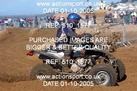 Photo: 510_1577 ActionSport Photography 1,2/10/2005 Weston Beach Race 2005  _2_QuadsSidecars #189