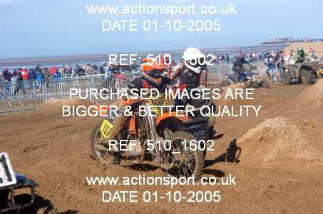 Photo: 510_1602 ActionSport Photography 1,2/10/2005 Weston Beach Race 2005  _2_QuadsSidecars #107