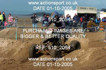 Photo: 510_2054 ActionSport Photography 1,2/10/2005 Weston Beach Race 2005  _2_QuadsSidecars #189