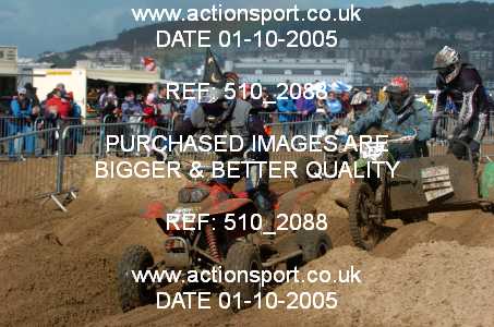 Photo: 510_2088 ActionSport Photography 1,2/10/2005 Weston Beach Race 2005  _2_QuadsSidecars #218