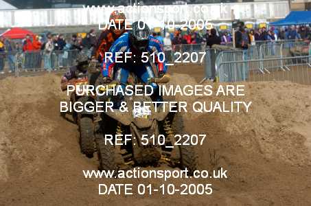 Photo: 510_2207 ActionSport Photography 1,2/10/2005 Weston Beach Race 2005  _2_QuadsSidecars #210