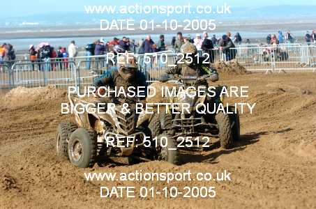 Photo: 510_2512 ActionSport Photography 1,2/10/2005 Weston Beach Race 2005  _2_QuadsSidecars #10