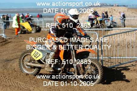 Photo: 510_2883 ActionSport Photography 1,2/10/2005 Weston Beach Race 2005  _2_QuadsSidecars #107