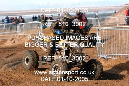 Photo: 510_3002 ActionSport Photography 1,2/10/2005 Weston Beach Race 2005  _2_QuadsSidecars #374
