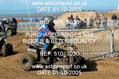 Photo: 510_3030 ActionSport Photography 1,2/10/2005 Weston Beach Race 2005  _2_QuadsSidecars #210