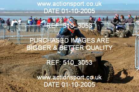 Photo: 510_3053 ActionSport Photography 1,2/10/2005 Weston Beach Race 2005  _2_QuadsSidecars #406