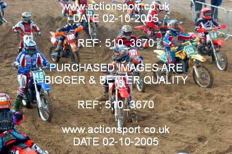 Photo: 510_3670 ActionSport Photography 1,2/10/2005 Weston Beach Race 2005  _5_Youth85cc #83