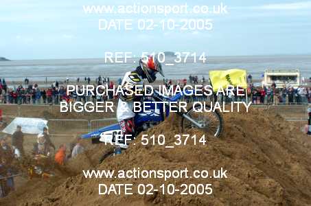 Photo: 510_3714 ActionSport Photography 1,2/10/2005 Weston Beach Race 2005  _5_Youth85cc #81