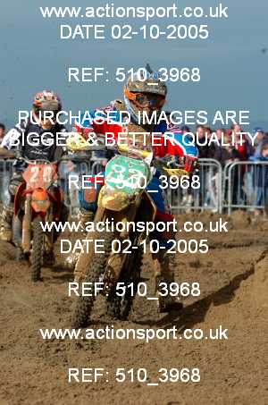 Photo: 510_3968 ActionSport Photography 1,2/10/2005 Weston Beach Race 2005  _5_Youth85cc #83