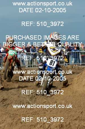 Photo: 510_3972 ActionSport Photography 1,2/10/2005 Weston Beach Race 2005  _5_Youth85cc #81
