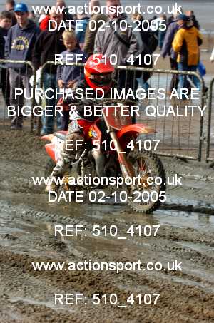 Photo: 510_4107 ActionSport Photography 1,2/10/2005 Weston Beach Race 2005  _5_Youth85cc #18