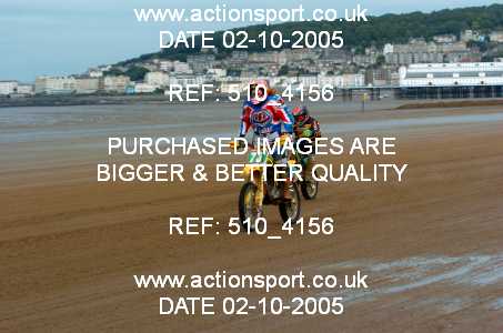 Photo: 510_4156 ActionSport Photography 1,2/10/2005 Weston Beach Race 2005  _5_Youth85cc #73