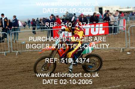 Photo: 510_4374 ActionSport Photography 1,2/10/2005 Weston Beach Race 2005  _5_Youth85cc #118