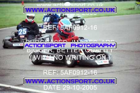 Photo: 5AF0912-16 ActionSport Photography 29/10/2005 Club 100 Kart Event - Ellough _1_AllDrivers #91