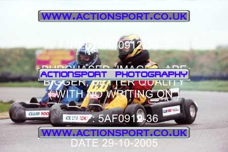 Photo: 5AF0912-36 ActionSport Photography 29/10/2005 Club 100 Kart Event - Ellough _1_AllDrivers #141