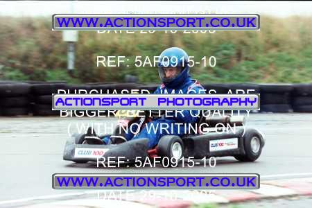 Photo: 5AF0915-10 ActionSport Photography 29/10/2005 Club 100 Kart Event - Ellough _1_AllDrivers #55