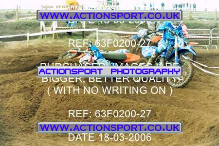 Photo: 63F0200-27 ActionSport Photography 19/03/2006 BSMA - Mildenhall _5_Seniors125s #75