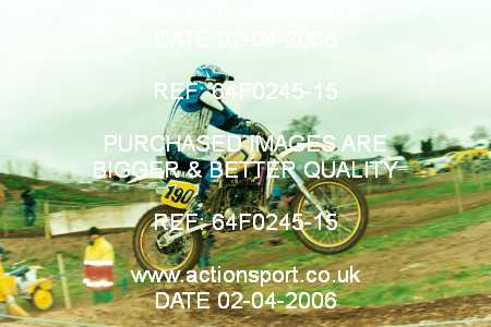 Photo: 64F0245-15 ActionSport Photography 02/04/2006 IOPD Cumbria Twinshocks - Stipers Hill, Polesworth  _1_Clubman #190