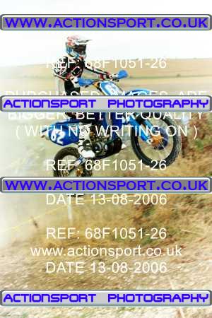 Photo: 68F1051-26 ActionSport Photography 13/08/2006 AMCA Devizes MC - West Kennett  _1_125Seniors #62