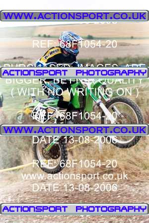 Photo: 68F1054-20 ActionSport Photography 13/08/2006 AMCA Devizes MC - West Kennett  _0_JuniorsPractice #218