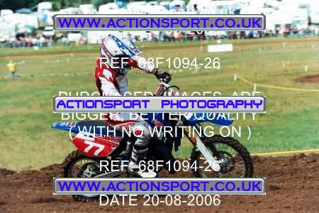 Photo: 68F1094-26 ActionSport Photography 20/08/2006 Moredon MX Aces of Motocross - Farleigh Castle  _5_SW85s #77