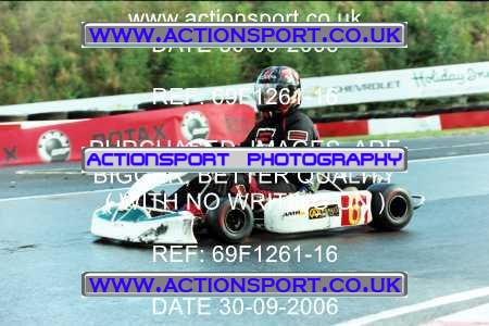 Photo: 69F1261-16 ActionSport Photography 30/09/2006 F6 Karting - Buckmore Park _1_SeniorTKM #6