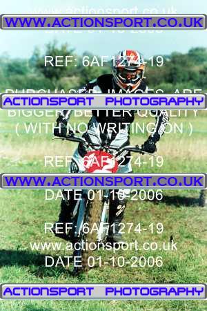 Photo: 6AF1274-19 ActionSport Photography 01/10/2006 Pre65 Motocross - Marks Tey  _0_SolosPractice #12