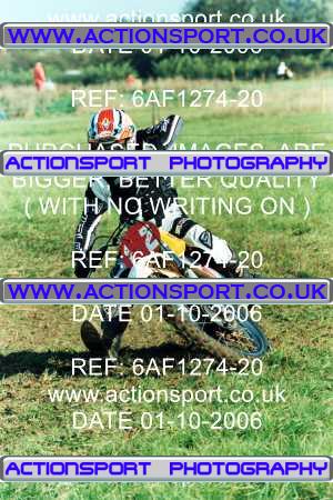 Photo: 6AF1274-20 ActionSport Photography 01/10/2006 Pre65 Motocross - Marks Tey  _0_SolosPractice #12