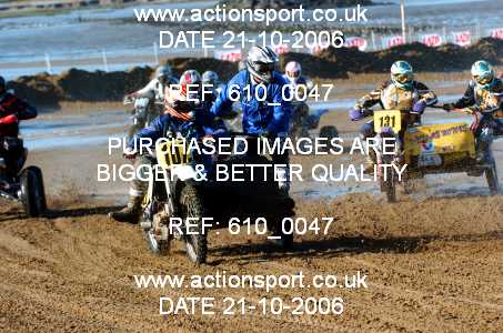 Photo: 610_0047 ActionSport Photography 21,22/10/2006 Weston Beach Race  _2_AdultQuadsSidecars #131