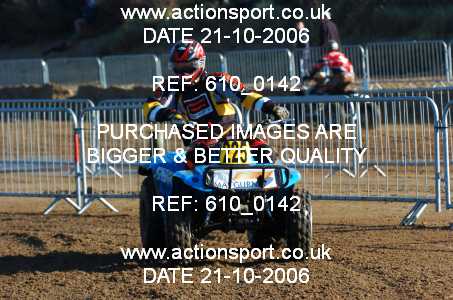 Photo: 610_0142 ActionSport Photography 21,22/10/2006 Weston Beach Race  _2_AdultQuadsSidecars #225