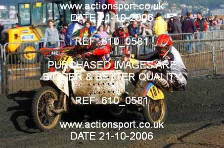 Photo: 610_0581 ActionSport Photography 21,22/10/2006 Weston Beach Race  _2_AdultQuadsSidecars #151