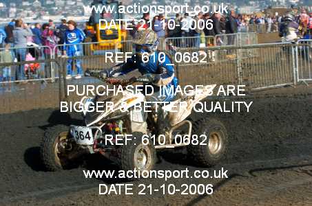 Photo: 610_0682 ActionSport Photography 21,22/10/2006 Weston Beach Race  _2_AdultQuadsSidecars #364